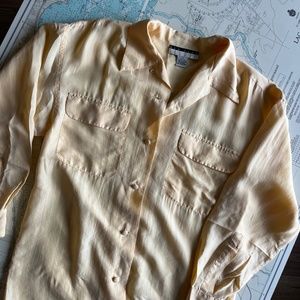 Vintage 90s New York Studio Silk Blouse